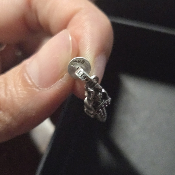 Silver Dagger Earring - Picture 2 of 2
